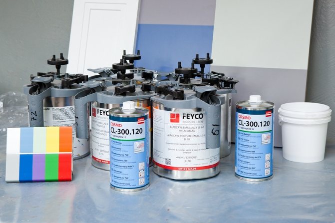 Peinture PVC: