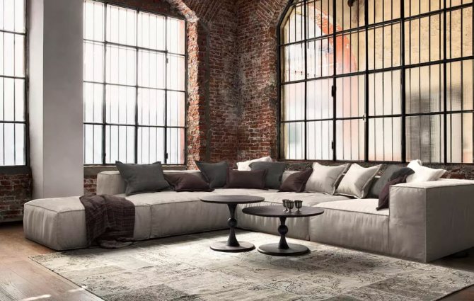 Meubles pour espaces lounge de l'usine Gliver