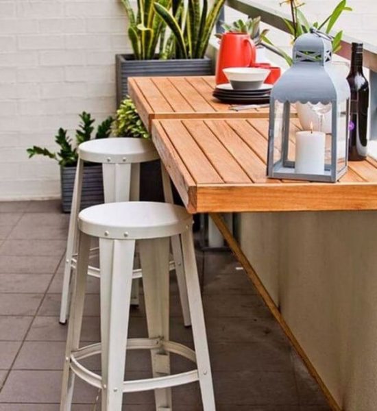 meubles pour un petit balcon