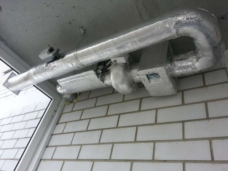 Ventilation mécanique de la loggia
