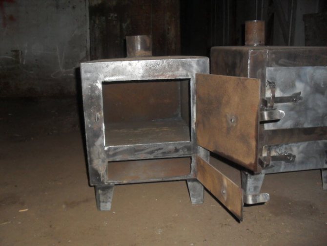 Forno de metal faça você mesmo