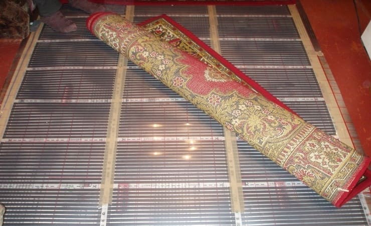 Plancher chaud mobile