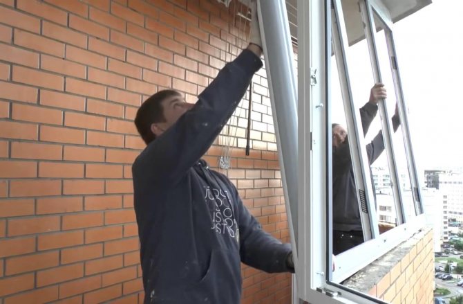 installation de fenêtres à double vitrage