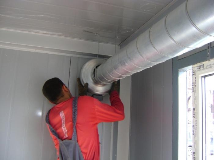 Installation de ventilation