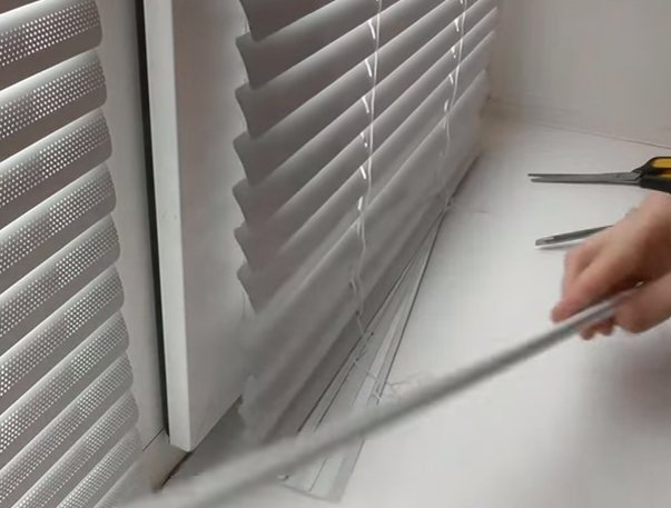 installation des stores étape 3