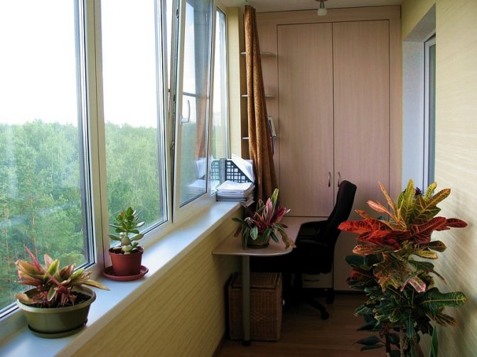 Est-il possible d'isoler le balcon en hiver?