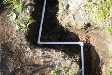 Can polypropylene pipes be buried in the ground?