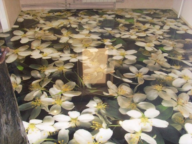 Plancher autonivelant pour plancher chaud