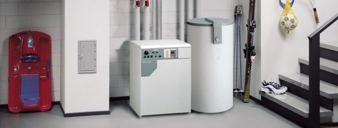 Chaudière à gaz turbocompressée au sol