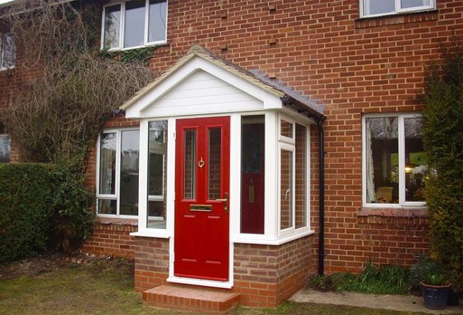 Externe PVC-Eingangshalle