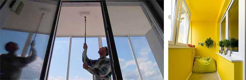 Plafonds tendus sur le balcon: les avantages et les inconvénients des photos et des vidéos