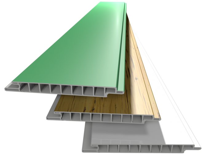 Acabamento simples e acessível com material simples de PVC