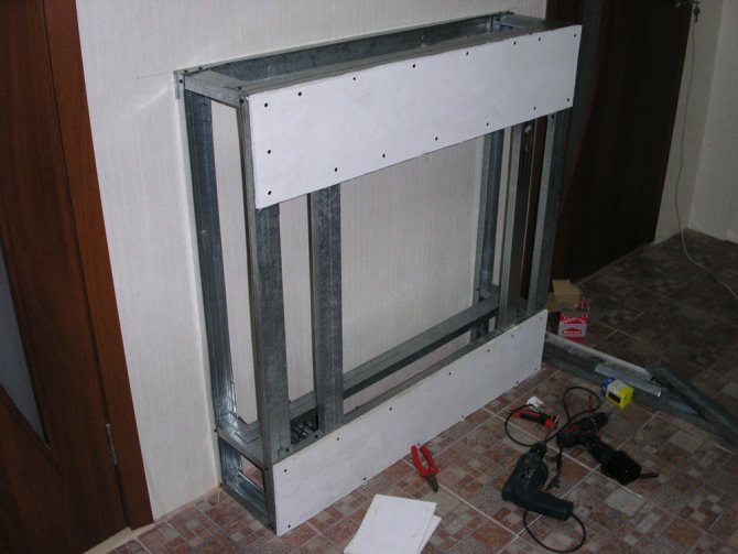 Niche pour foyer électrique