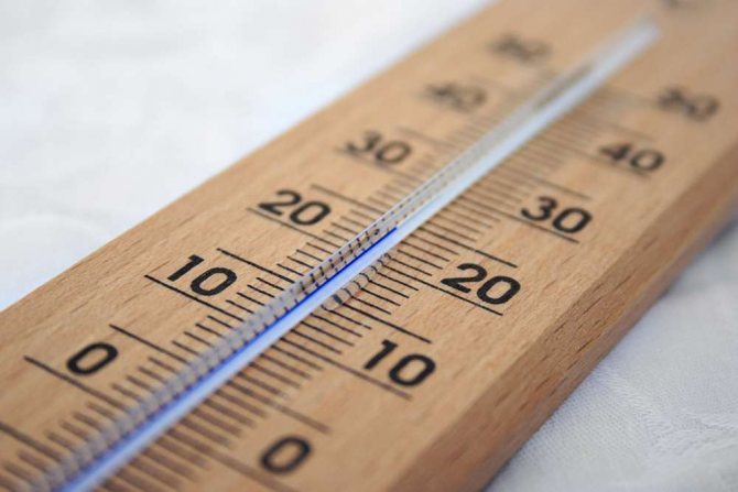 normes de température de l'air dans l'appartement