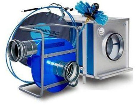 équipement pour le nettoyage mécanique des puits de ventilation