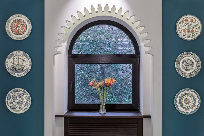 Fenster mit Triplexglas nach der Installation