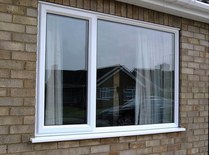 Fenêtre installée dans la maison