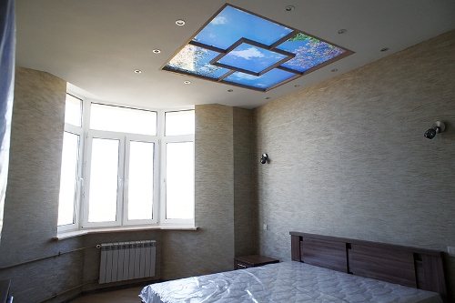 Fenêtre au plafond
