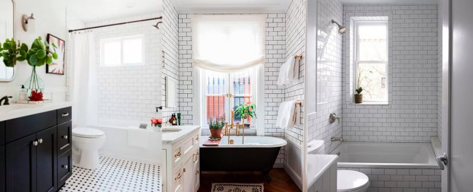 Options de conception de fenêtre de salle de bain