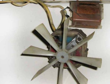 Impulsor axial do aquecedor com ventilador