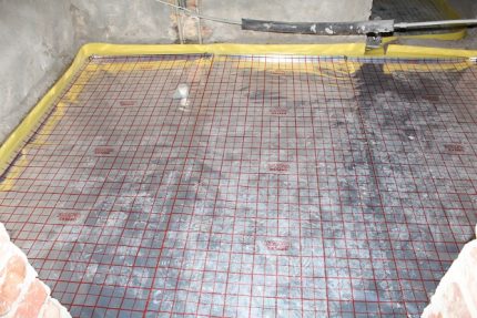 Erreurs lors de l'installation d'un plancher chauffant à l'eau
