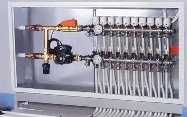 Les principaux points d'installation et de réglage des débitmètres pour le système de chauffage par le sol