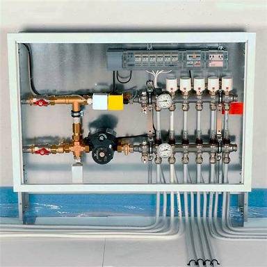 Les principaux points d'installation et de réglage des débitmètres pour le système de chauffage par le sol