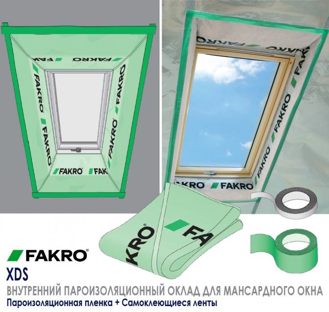 Caractéristiques du solin pour la fenêtre de toit FAKRO XDS