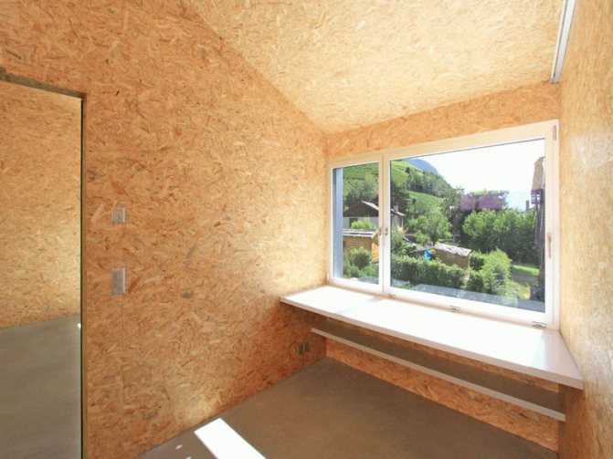 OSB pour la décoration intérieure