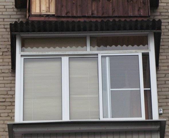 Vitrage de balcon avec profil en aluminium Avis