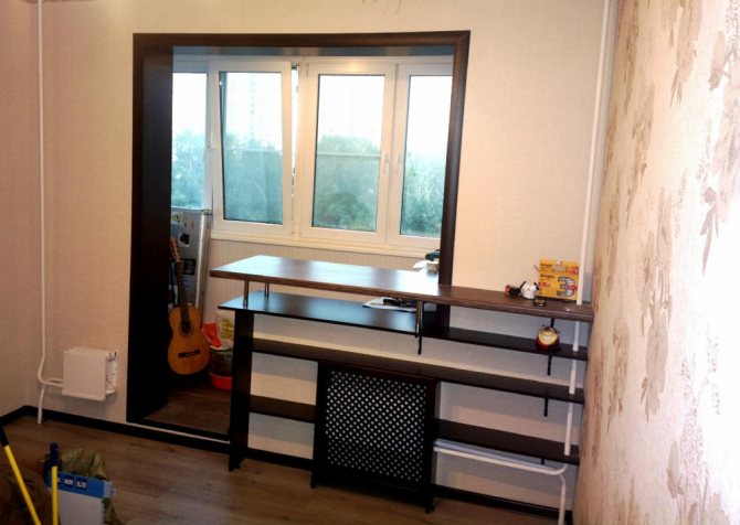 vitrage de balcon à Khrouchtchev (clé principale)