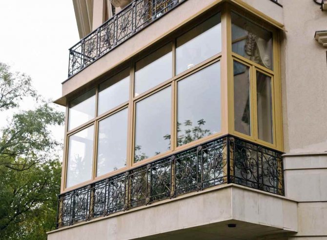vitrage de balcon