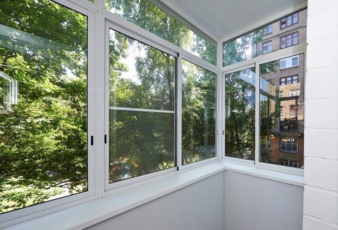 Vitrage des balcons et loggias