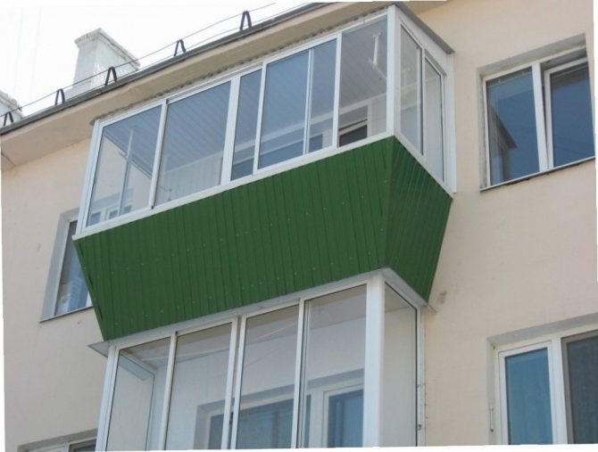 Vitrage des balcons et loggias