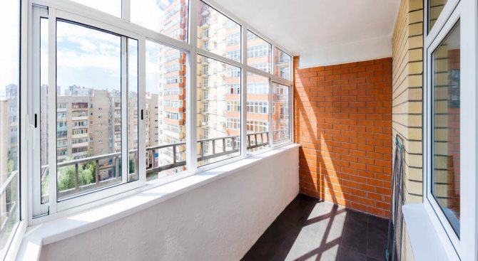 Vitrage des balcons et loggias