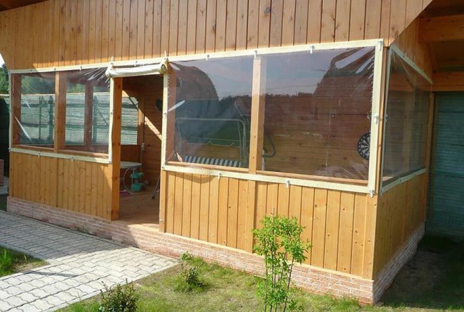 vitrage des tonnelles en polycarbonate