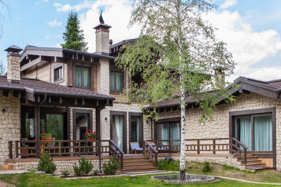 Vitrage des chalets