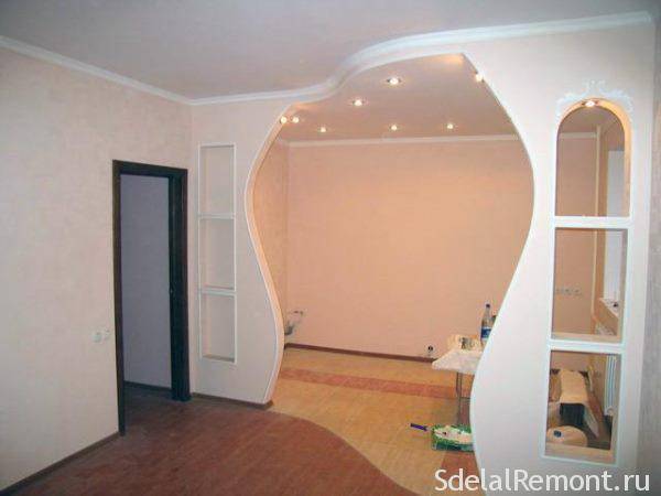 Finition d'un balcon ou d'une loggia avec des plaques de plâtre