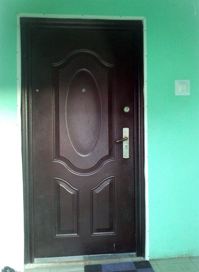 Finition de porte