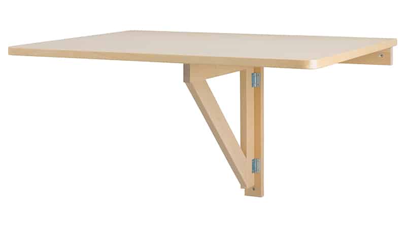 Table pliante à faire soi-même sur le balcon - plusieurs modèles avec des instructions détaillées