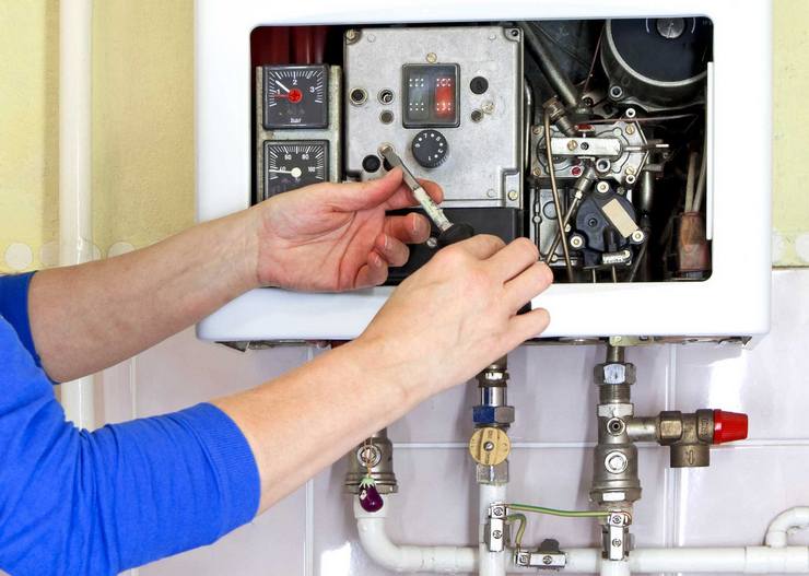 Депозити върху конструктивни елементи на газов котел