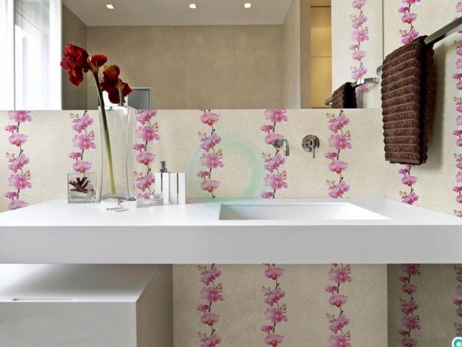 panneaux pvc sur le mur