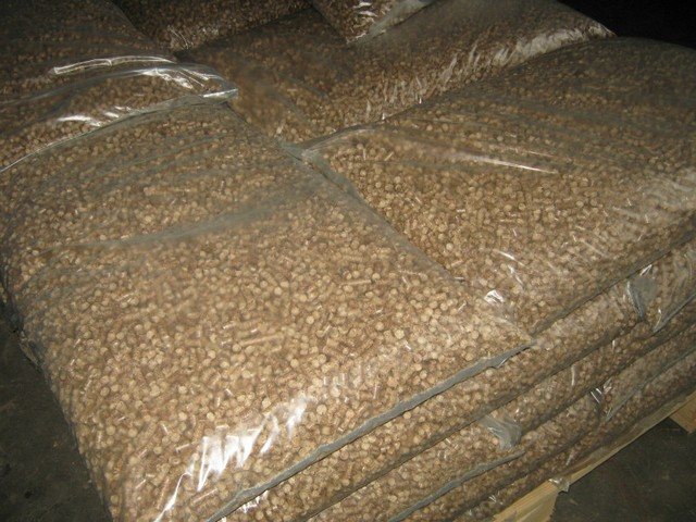Pellets sind leicht zu transportieren und zu lagern