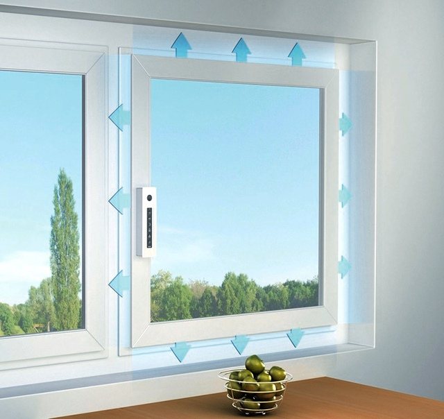 Ventilação da fenda de perímetro