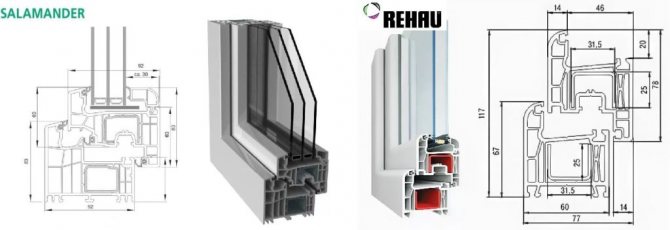 Пластмасови прозорци Rehau и Salamander