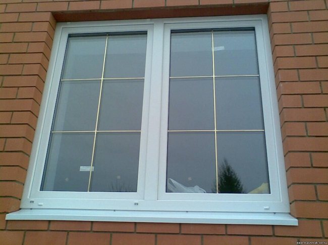 Kunststofffenster mit Layout
