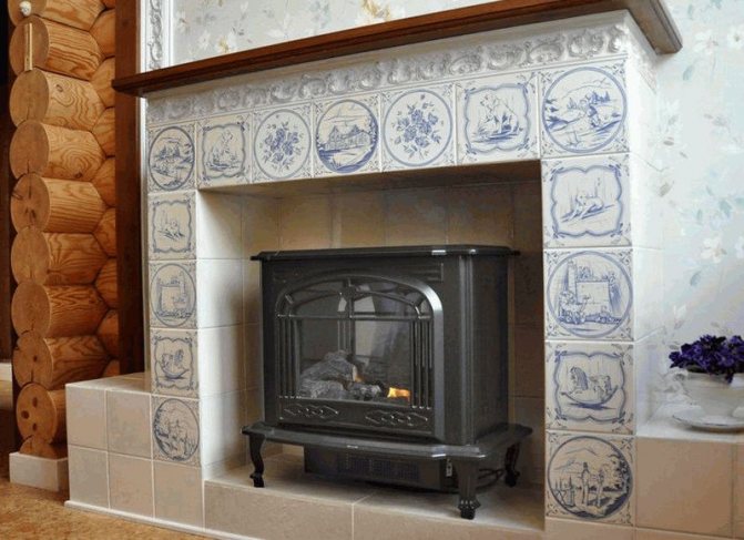 carreaux pour poêles et cheminées idées de photos