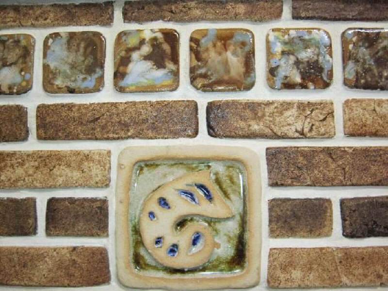 carreaux en argile réfractaire pour poêles et cheminées