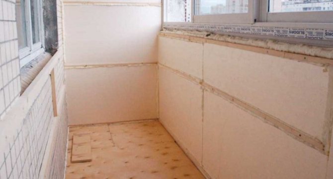 Warum ist es sinnlos, die Innenwand der Loggia zu isolieren?