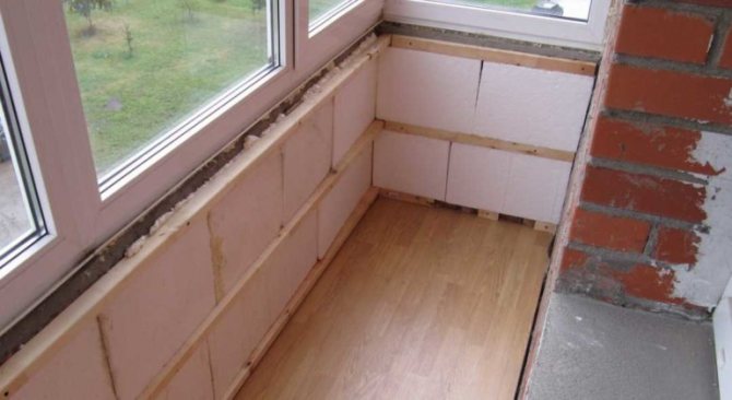 Warum ist es sinnlos, die Innenwand der Loggia zu isolieren?